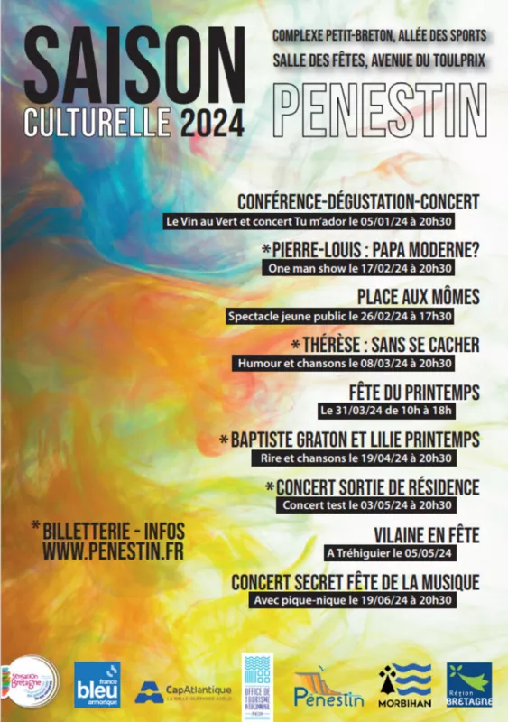 Saison Culturelle 2024 à Pénestin