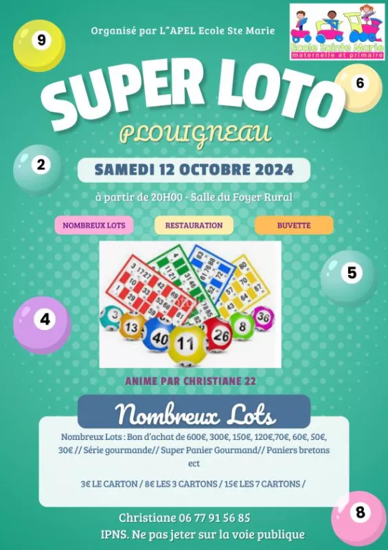 Super Loto Animé par Christiane 22