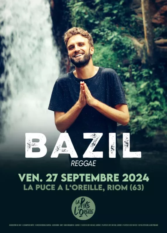 Bazil-Concert Reggae à la Puce a l'Oreille