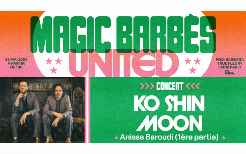 Ko Shin Moon et Anissa Baroudi en Concert au Festival Magic Barbès