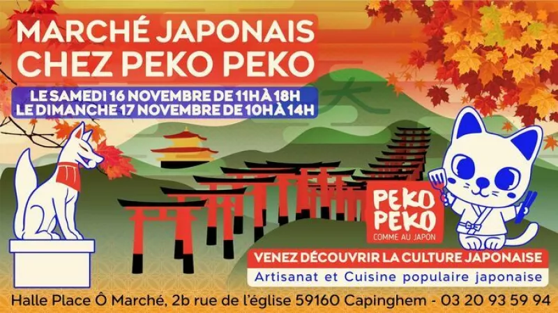 Marché Japonais chez Peko Peko