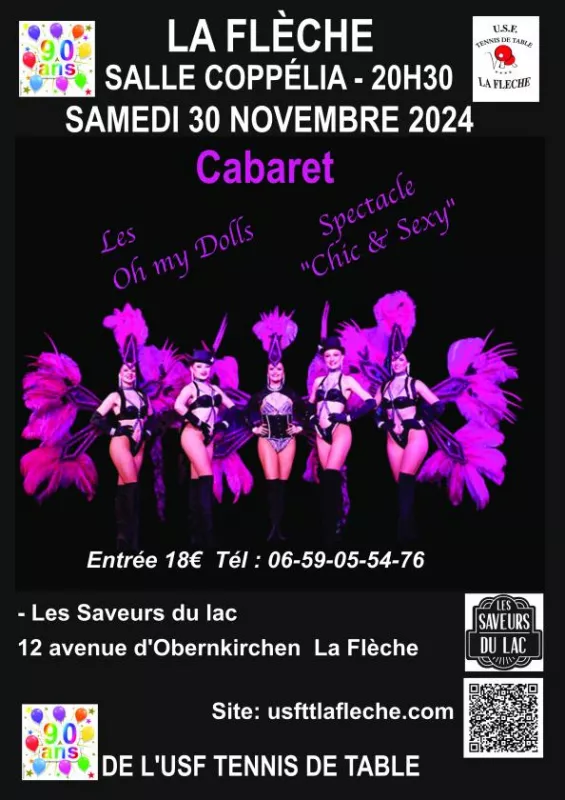 Soirée Cabaret «les Oh My Dolls»