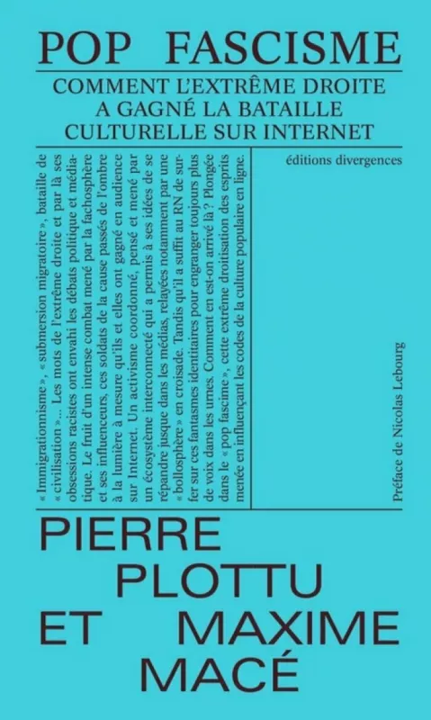 Pop Fascisme de Pierre Plottu et Maxime Macé