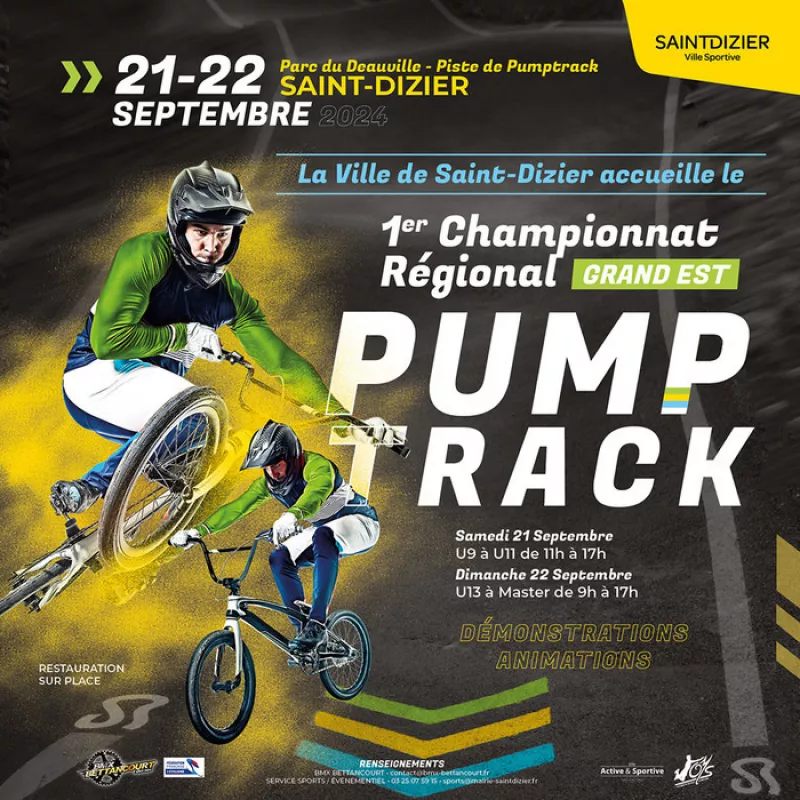 1Er Championnat Régional Grand Est de Pumptrack