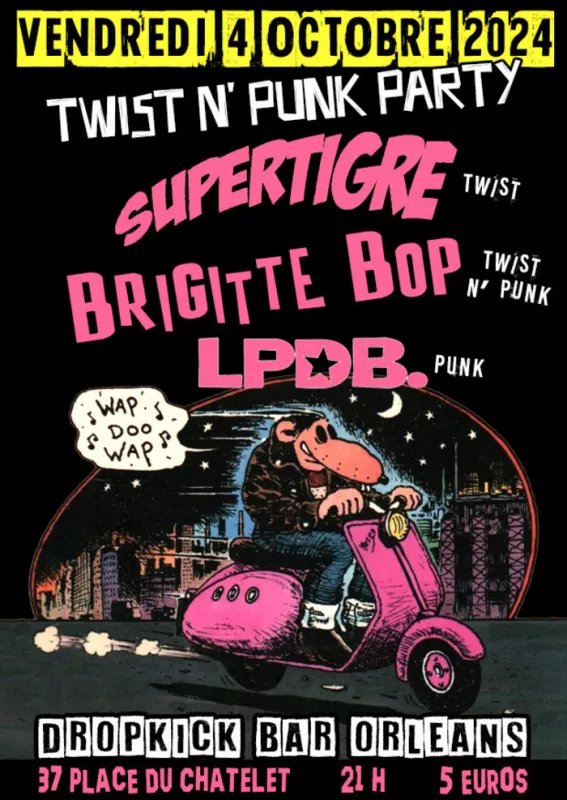 Supertigre + Lpdb + Brigitte Bop