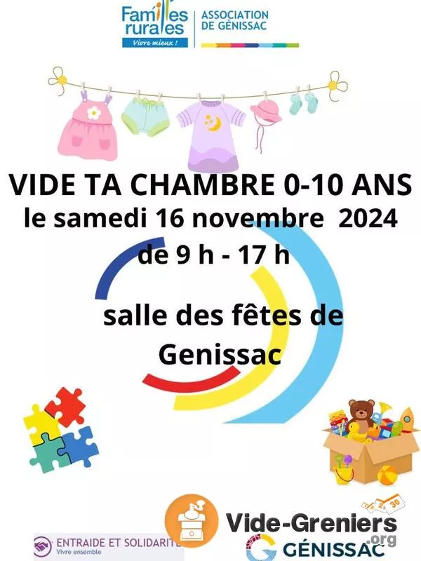 Vide Ta Chambre 0-10 Ans