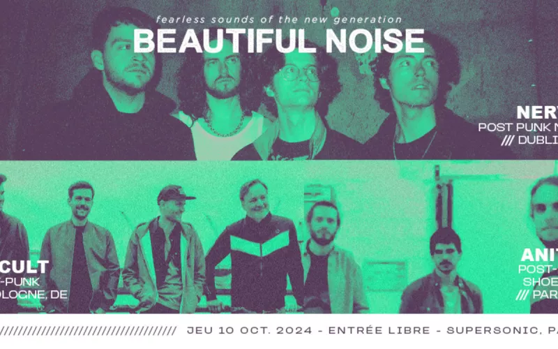 Beautiful Noise  : Nerves + Tv Cult + Anitya au Supersonic