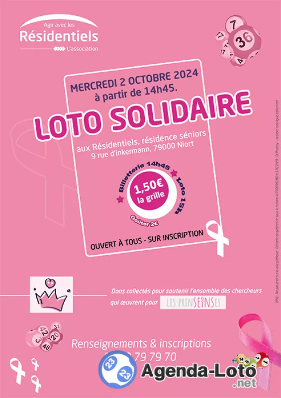 Loto Solidaire pour Octobre Rose