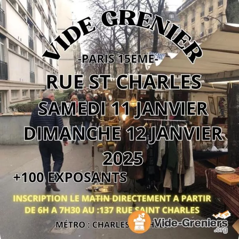 Vide Grenier Rue Saint Charles