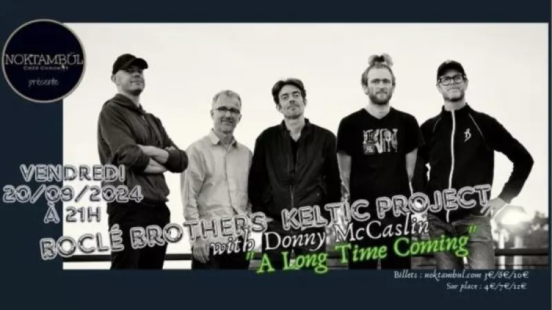 Boclé Brothers Keltic Project With Donny Mccaslin