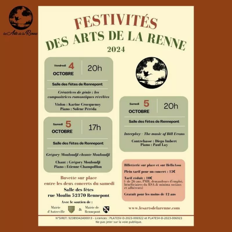 Festivités des Arts de la Renne 2024