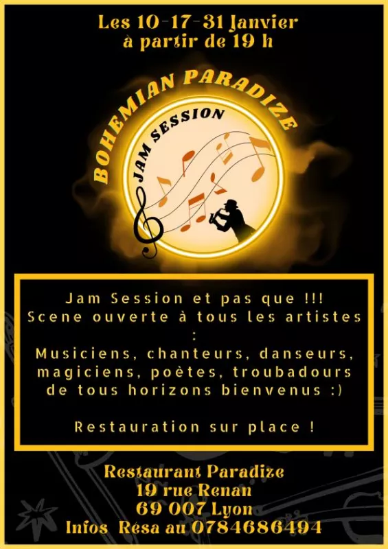 Jam Session/Scene Ouverte à Tous les Arts 