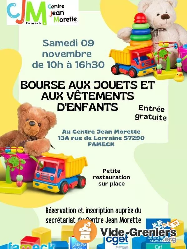 Bourse Aux Jouets et Aux Vêtements d'Enfants