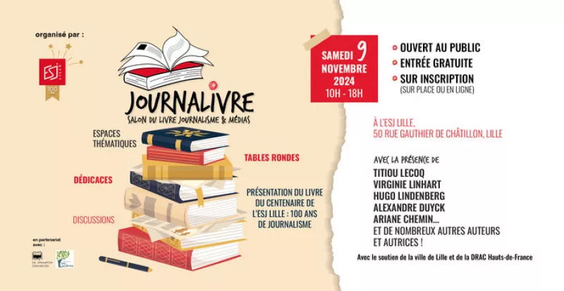 Journalivre : Salon du Livre Journalisme et Médias