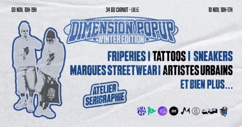 Pop-Up Dimension : Fripe, Tattoo, Sneakers