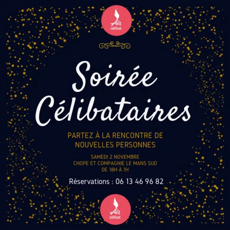 Soirée Célibataires le Mans