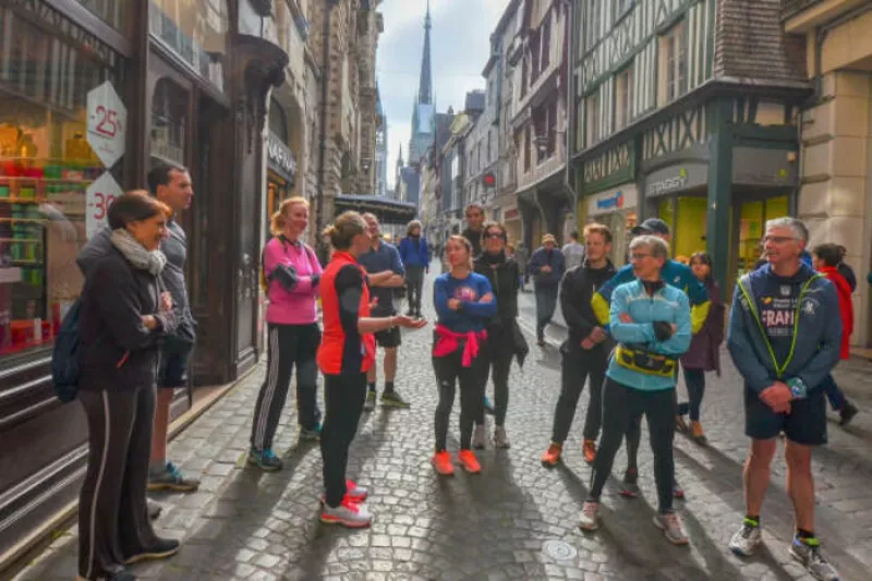 Run & Visit : Rouen et les Fontaines