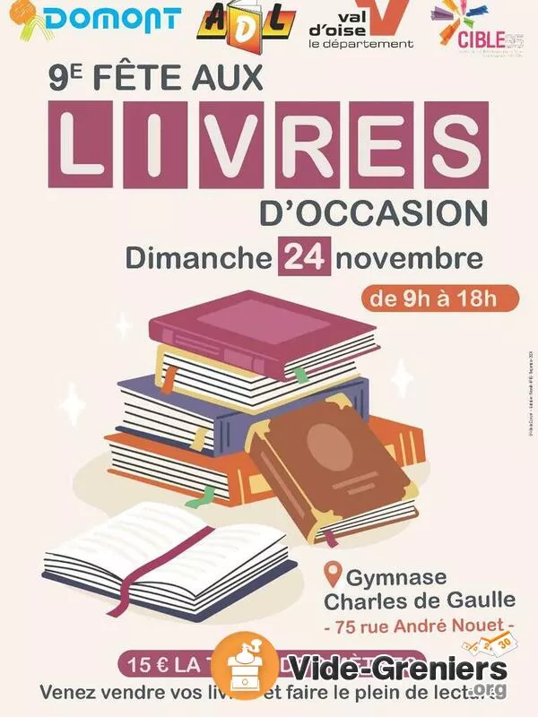 9E Fête Aux Livres d'Occasion