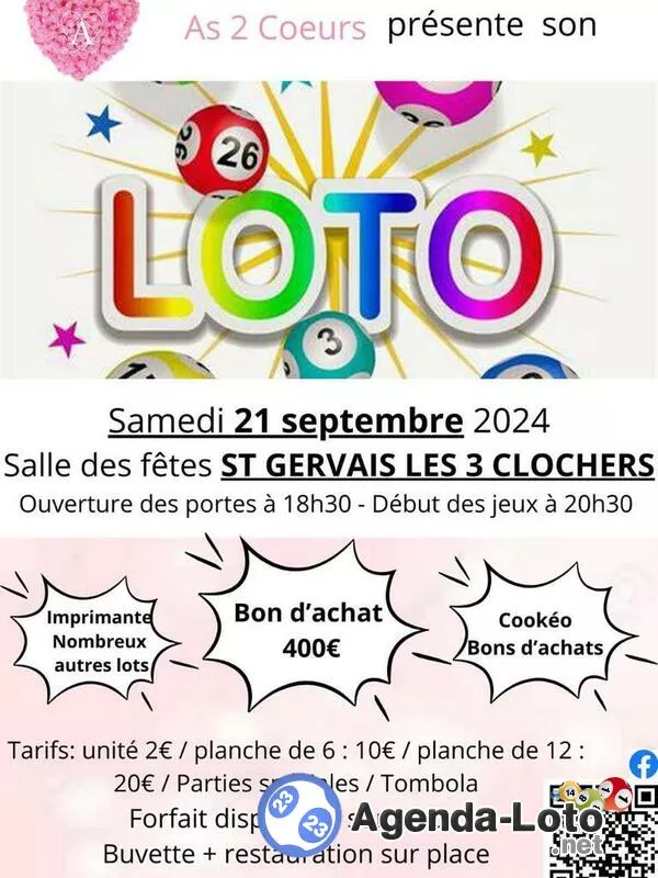 Loto As 2 Coeurs