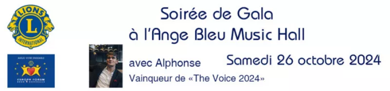 Soirée de Gala à l'Ange Bleu