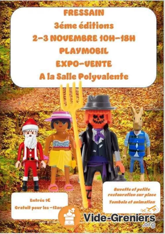 Exposition Vente Playmobil