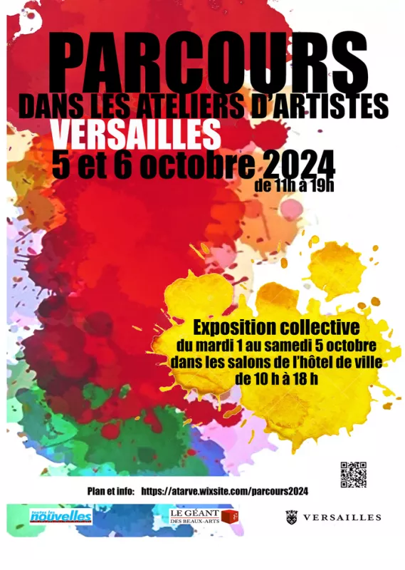 Parcours dans les Ateliers d'Artistes de Versailles