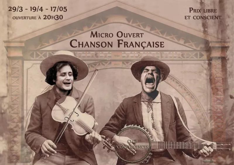 Micro Ouvert Chanson Française