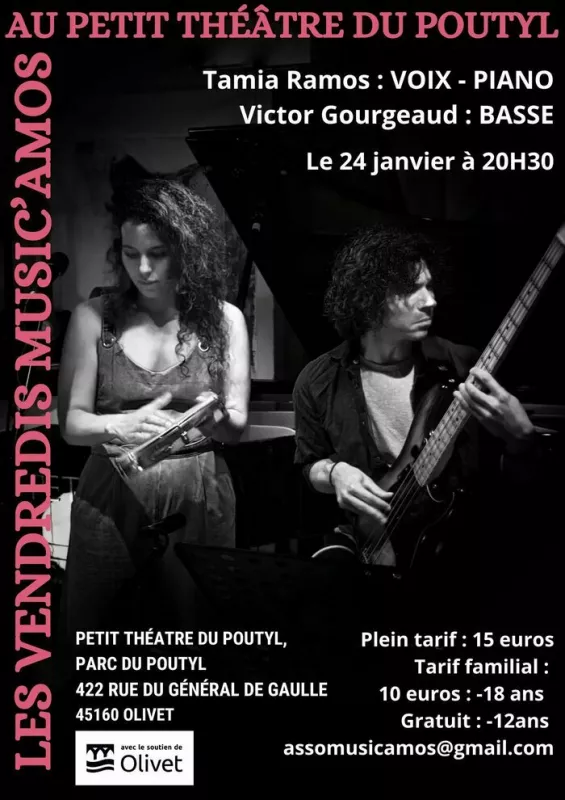 - Concert Tamia Ramos et Victor Gourgeaud -