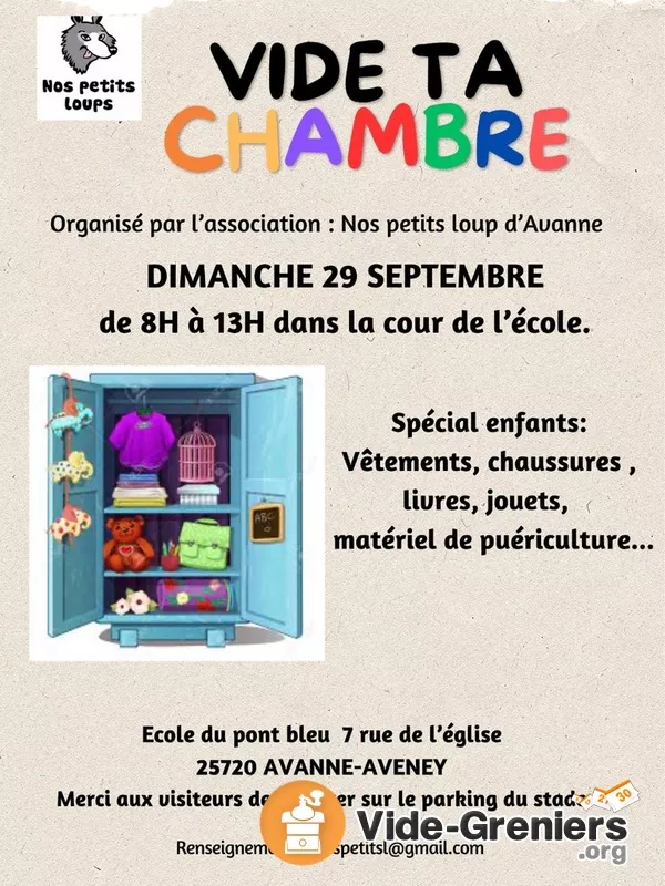 Vide Ta Chambre (Spécial Affaires d'Enfants)