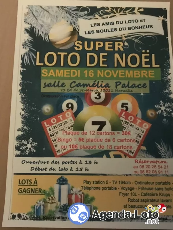 Super Loto de Lots de Noel