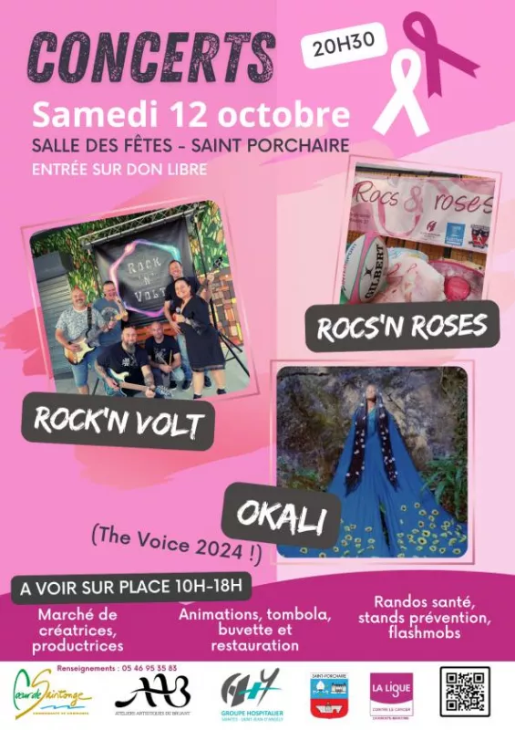 Concerts Octobre Rose