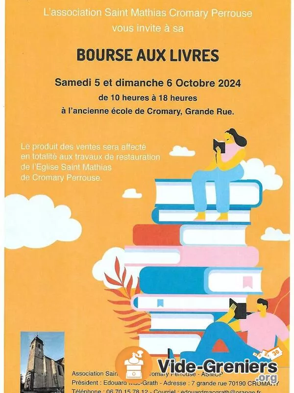 4 Iéme Bourse Aux Livres à Cromary