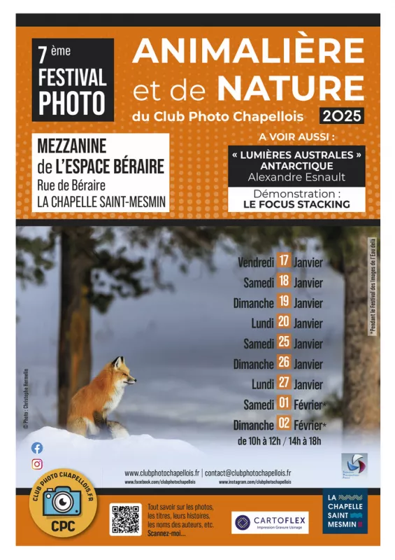 7Ème Festival Photo Animalière et de Nature 2025