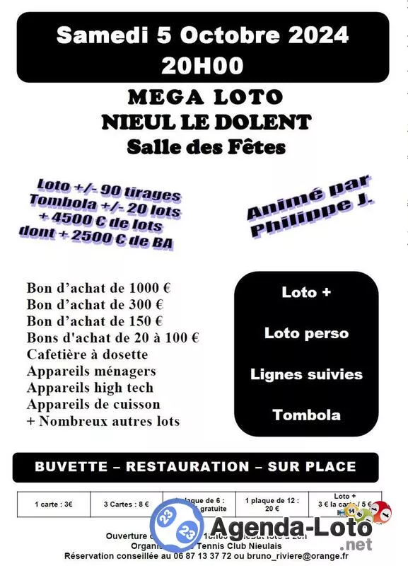 Mega Loto a Nieul le Dolent