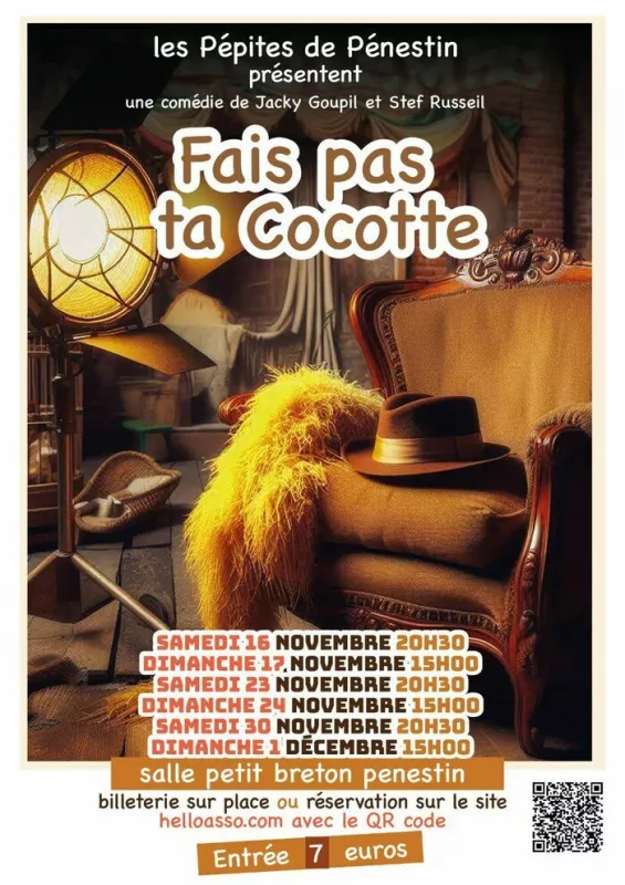 Spectacle : Fais Pas Ta Cocotte