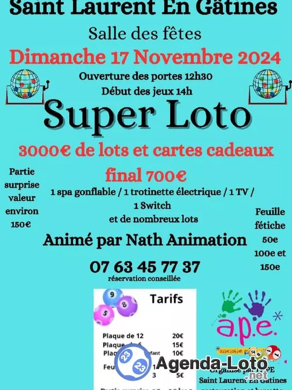 Super Loto Animé par Nath Animation