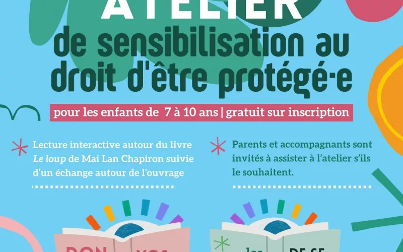 Atelier | Sensibilisation au Droit D’être Protégé·e