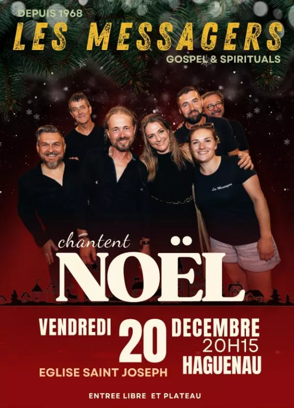 Concert de Noël : les Messagers