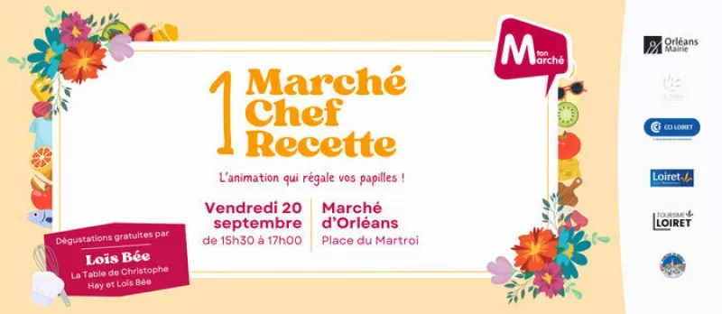 «1 Marché, 1 Chef, 1 Recette»