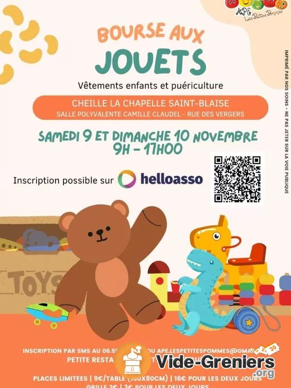 Bourse Aux Jouets, Vêtements Enfants et Puériculture