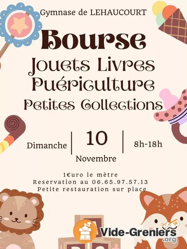 Bourse Jouets, Puericulture, Livres, Petites Collections