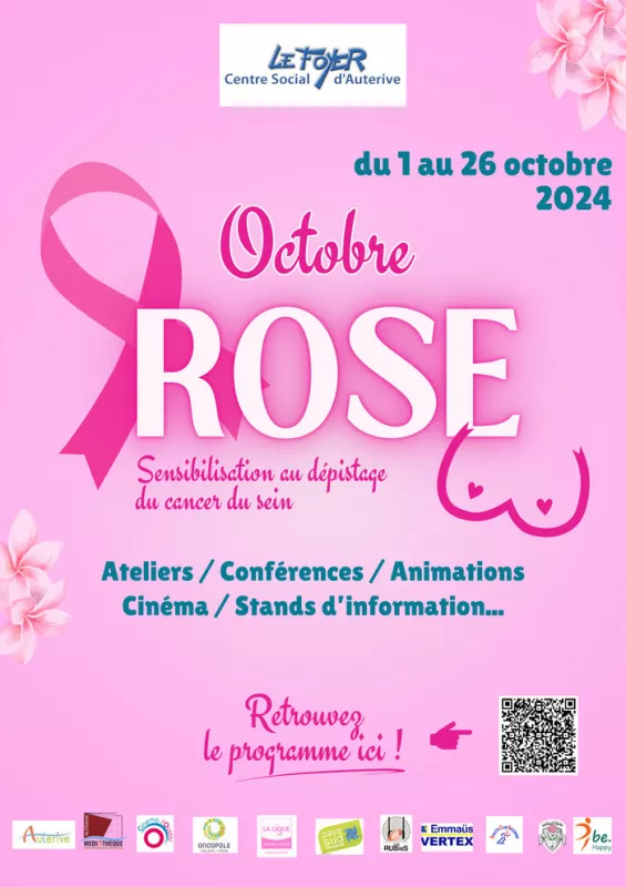 Octobre Rose au Centre Social le Foyer d'Auterive