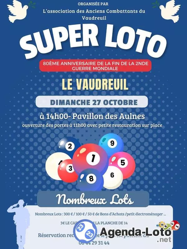 Loto au Profit des Anciens Combattants