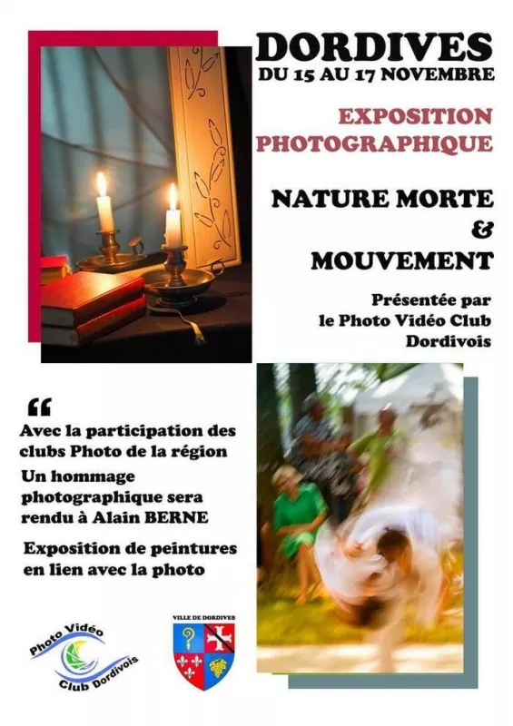 Exposition Photographique «Nature Morte et Mouvement»