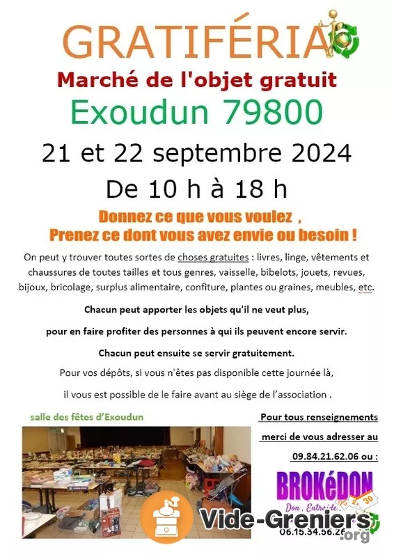 Gratiferia-Marché de l'Objet Gratuit Exoudun