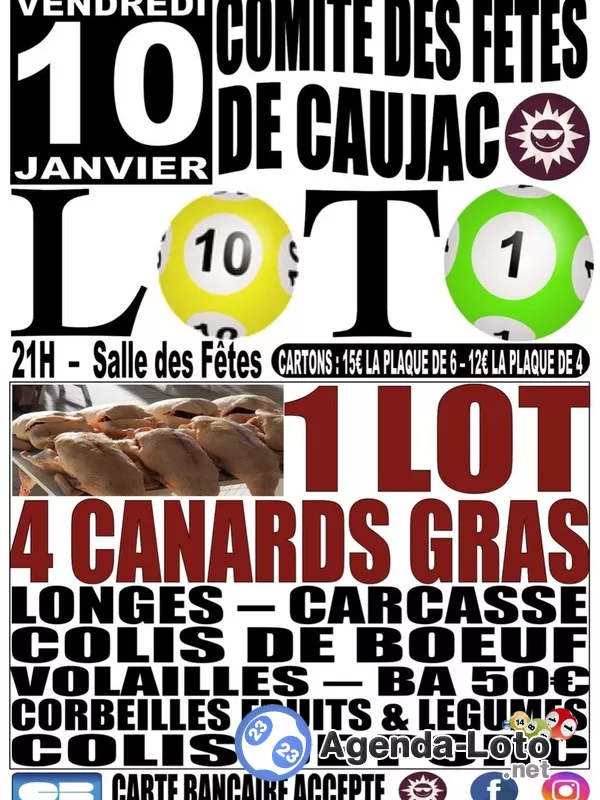 Loto du Comite des Fetes