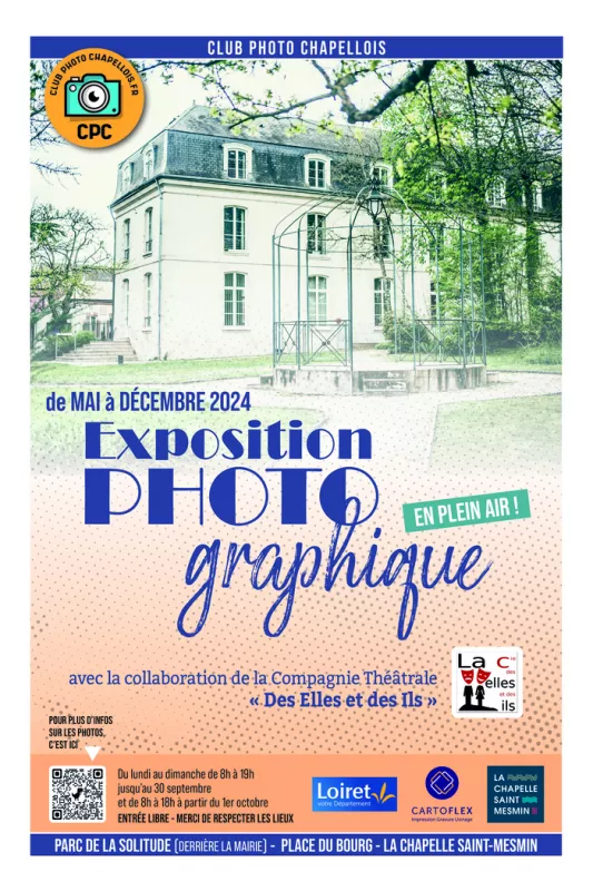 Exposition Photographique en Plein Air 2024 du Club Photo Chapellois