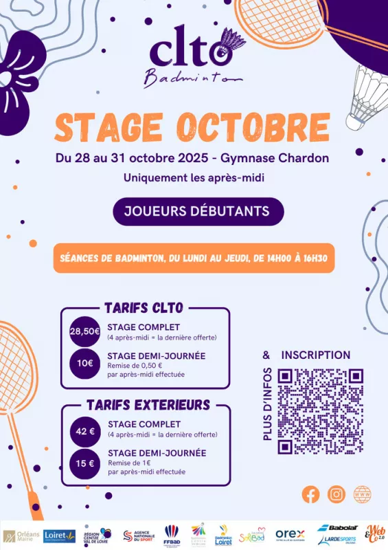 Stage de Badminton pour Débutants