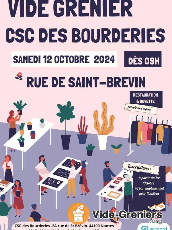 Vide Grenier Csc Bourderies