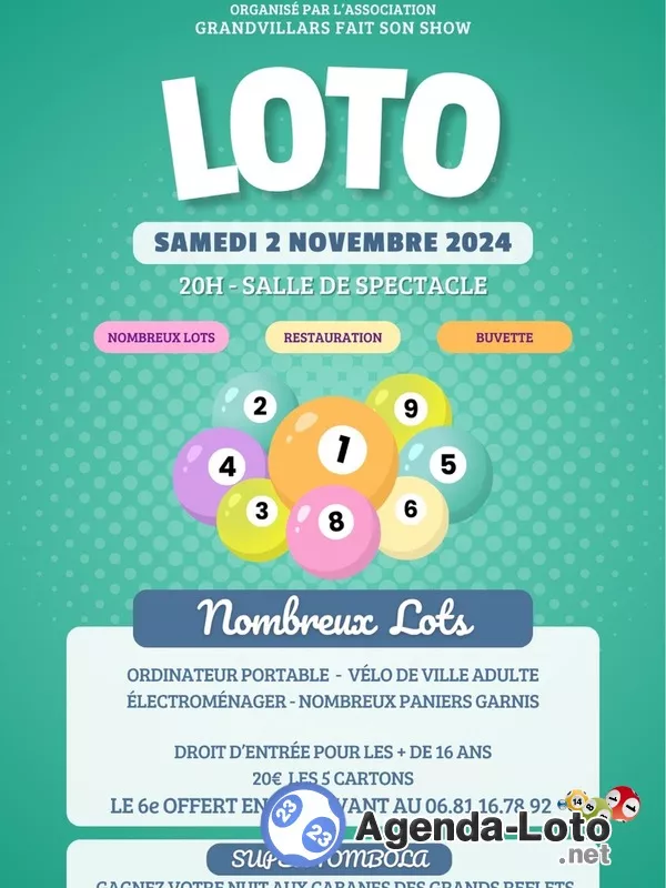 Loto de Grandvillars Fait Son Show